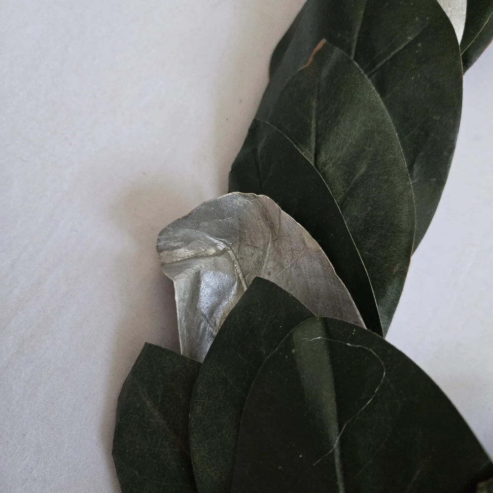 Pottery Barn Magnolia Leaf Garland READ READ READ